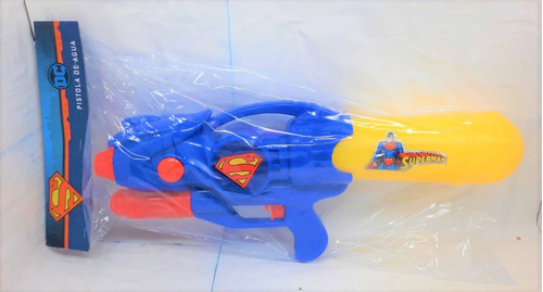 Imagen 5 de 7 de Pistola De Agua 46 Cm Infantil De Superman Jlt 8255