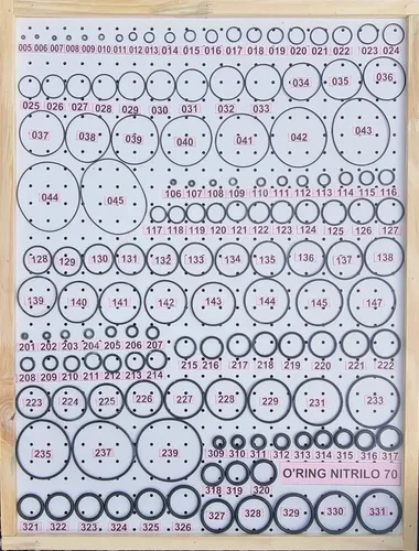 Anillos Oring - Cuerda 5,33mm - 56,52 X 67,18-x10u.
