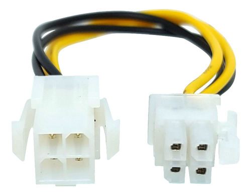 Cabo Extensão P/ Fonte Atx 4 Vias Macho/femea 18 Cm