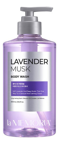 La Memoria Body Wash, Lavender Musk - Kerasys 600ml
