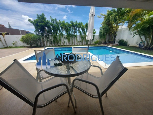 Imagem 5 de 30 de Casa À Venda No Alphaville Litoral Norte I - Nascente, 4/4 Sendo 3/4 Com Suítes E Uma Suíte Master Com Closet! - Ca00555