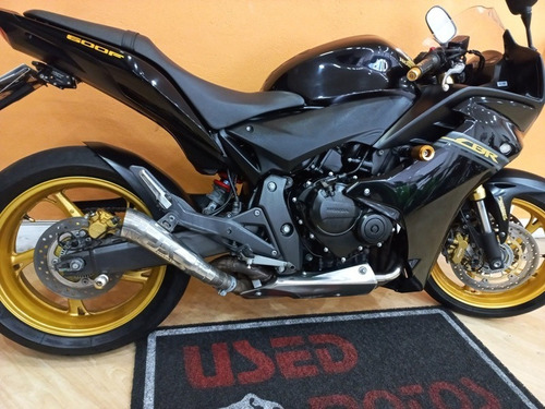 Imagem 4 de 11 de Honda Cbr 600 F 2012 Preta