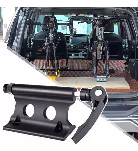 Rack Portabicicleta Vaquita Para Pick Up-titanio