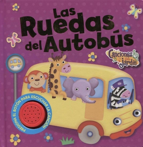 Libro Con Sonido Las Ruedas Del Autobus Cancion Audio