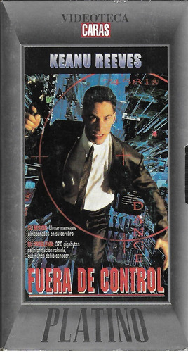 Fuera De Control Vhs Keanu Reeves Dolph Lundgren Johnny Mnem