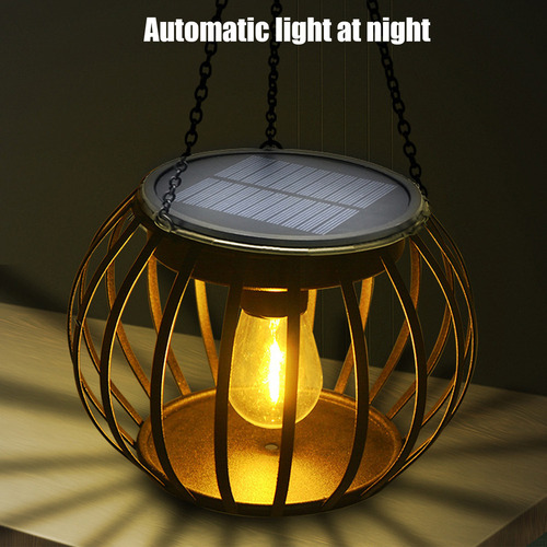 Nuevo Farol Led Solar Con Forma De Calabaza, Lámpara