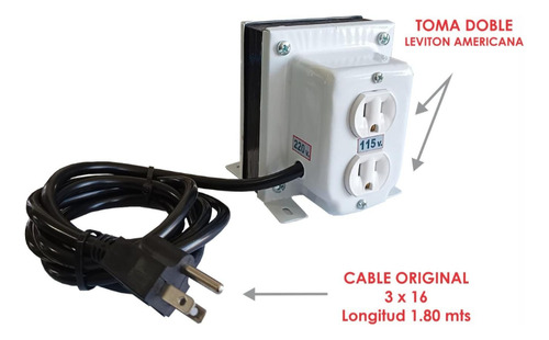 Transformador 500 Watts De Potencia ( 220 V A 110-115-120 V)