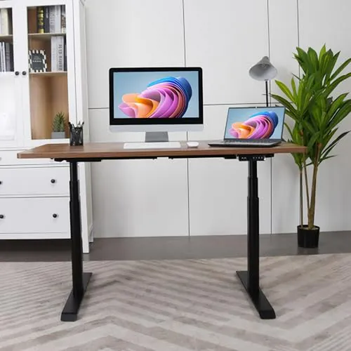 Base De Escritorio Ajustable En Altura Con Motor Dual Para C