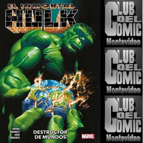 El Inmortal Hulk 5 - Destructor De Mundos - Panini Marvel