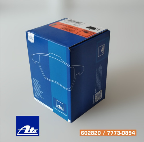 Kit Balatas Ate Original Jetta Gli A4 Mk4 1.8t Del Tras Vr6