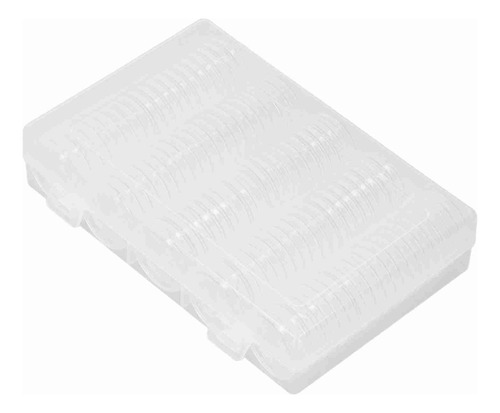 Funda Para Monedas, 100 Cápsulas De 17 A 30 Mm, 5 Tamaños