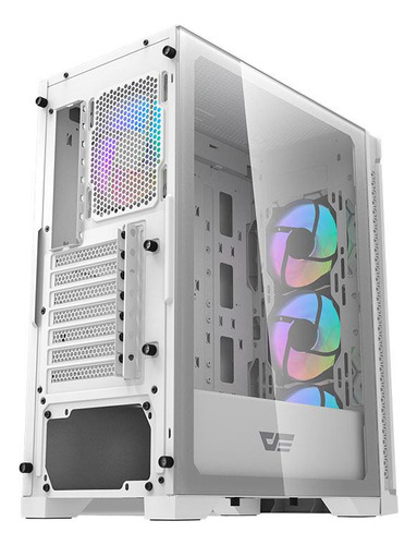 Gabinete Gamer Aigo Darkflash Dk361 Rgb Mid-t Lat Vidro C/4f
