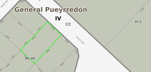 Imagen 2 de 4 de Lote De 15x30 En Acantilados