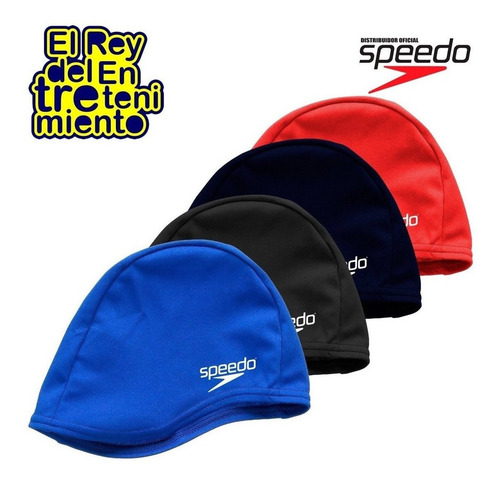 Gorra Natación Speedo En Tela Polyester P/ Piscina - El Rey