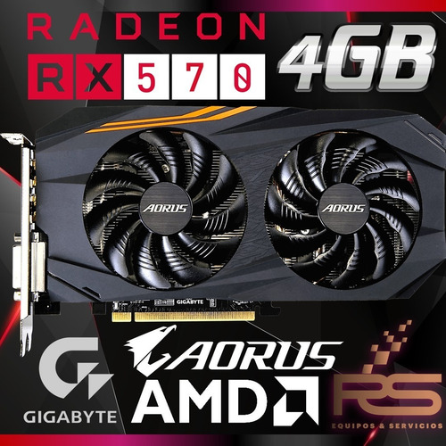 Imagen 1 de 3 de Tarjeta De Video Rx 570 4gb Amd Sapphire Nitro Garantia