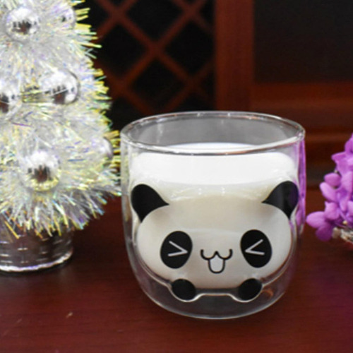 Taza De Vidrio De Borosilicato De Doble Pared De 280 Ml Para