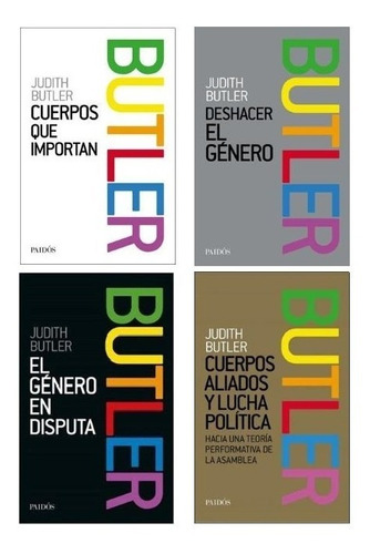 Pack Judith Butler - Género - Feminismo (4 Libros)