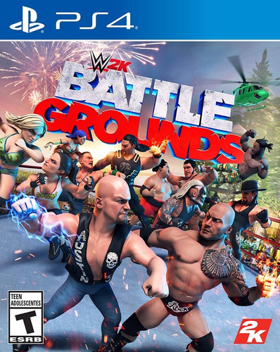 Wwe 2k Battlegrounds - Ps4