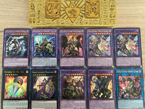 Yugioh Deck Dark Magician / Mago Obscuro Mago Obscuro Inglés (Usado)