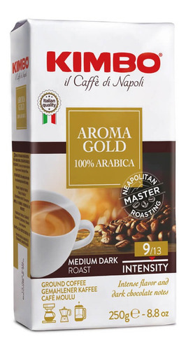 Café Italiano Kimbo Aroma Gold Molido 250 G