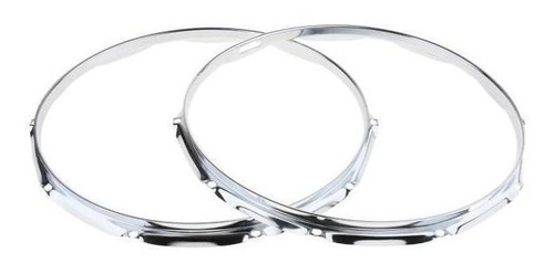2 X 2 Piezas 14 Pulgadas Sanre Drum Hoop Rim Die Cast Hoops
