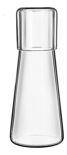 3x Clear Bedside Water Carafe Set With Tumbler Glass For Bed