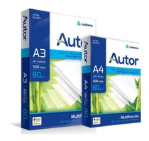 Comprar 3 Resma A4\u002F80 Grs Autor  Y 2 Rs A3 Autor 80 Grs