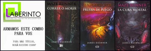 Maze Runner Correr O Morir Saga 3 Libros James Dashner - V&r