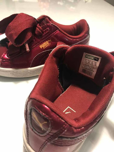 Tênis Infantil Menina Puma Verniz Super Novo Original