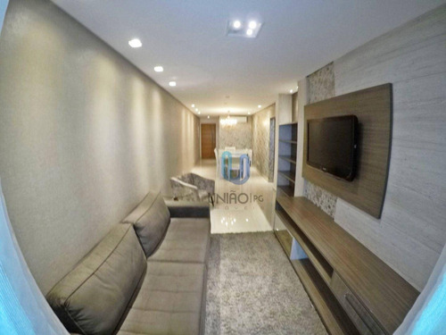 Imagem 5 de 30 de Apartamento Com 3 Dormitórios À Venda, 127 M² Por R$ 945.000,00 - Guilhermina - Praia Grande/sp - Ap0276