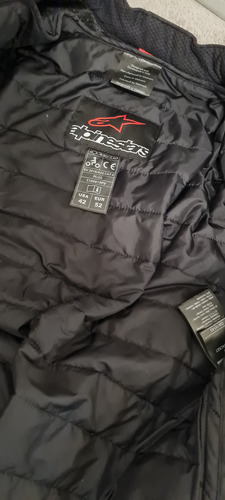 Campera Alpinestars Sp1 V2, Impecable Negro Lisa 52eu (Usado)