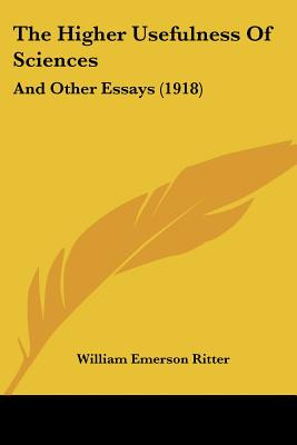 Libro The Higher Usefulness Of Sciences: And Other Essays...