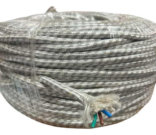 Cable Forrado En Tela 3x1 Mm Para Plancha