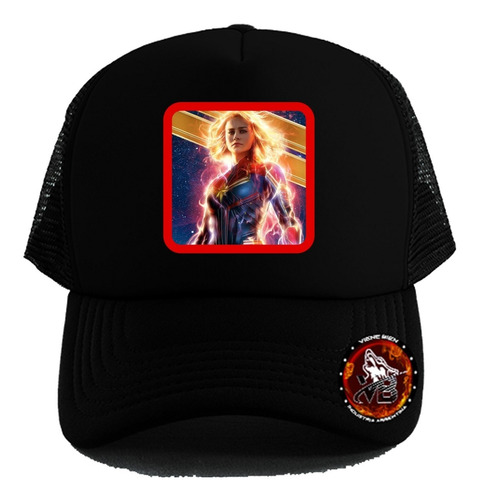 Gorra Ms. Marvel Los Vengadores Trucker(gorrasvienebien)