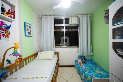 Oportunidade 2 Quartos Em Rua Tranquila E Arborizada, No Fonseca, Apenas R$189.000,00 - Ap0460