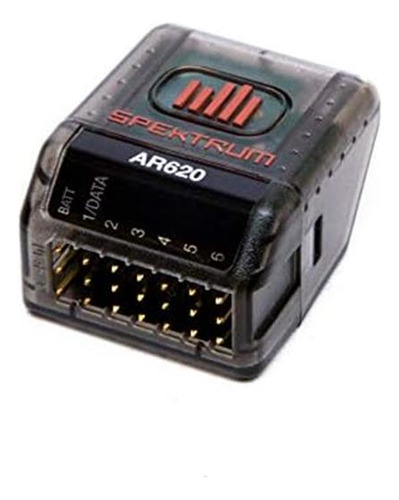 Spektrum Ar620 - Receptor Rc Deportivo 6 Canales En Negro