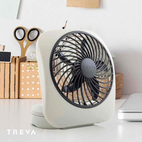 Ventilador De Escritorio Con Pilas De Computadora Compacto