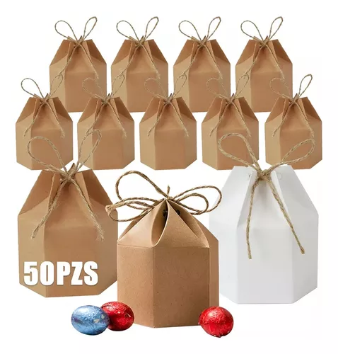 10 Unidades/paquete, Caja De Dulces De Regalo Para Fiesta De Boda (3 X 1 X  3 Pulgadas), Bonitas Cajas De Regalo De Dulces, Caja De Regalo De Cumpleaño