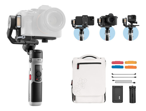 . Estabilizador Portátil Compacto Zhiyun Combo Gimbal De 3