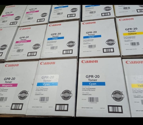 Toner Canon Gpr20 Original 100% Serie Completa Nuevos 