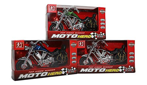 Pull-back Motorcycle Toys For Boys & Girls | Fast And F...