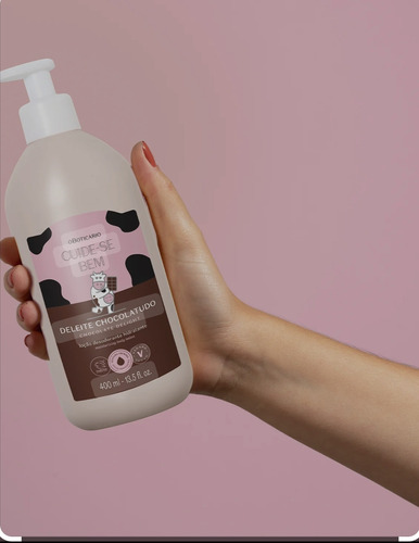 Loción Corporal O Boticário Cuídese Bien - Chocolatudo 400ml