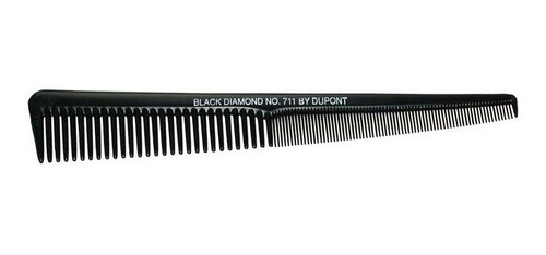 Peine Bigotero Negro Nº 711 Black Diamond Usa Profesional