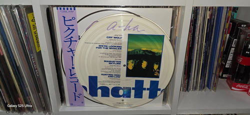 A-ha Cry Wolf Extended Version Ep Picture Disc Japones Nm Estándar (Usado)