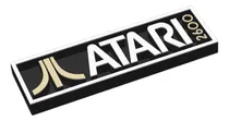 Comprar Atari 2600 Logo 3d Placa Decoração Retro Games Gamer Geek