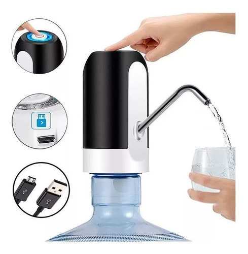 Dispensador De Agua Recargable Con Cable Usb  