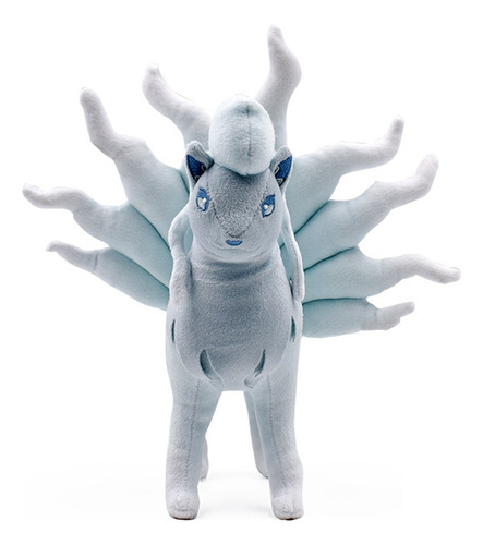 Alolan Ninetales Pelúcia Boneca Brinquedo Crianças Presente