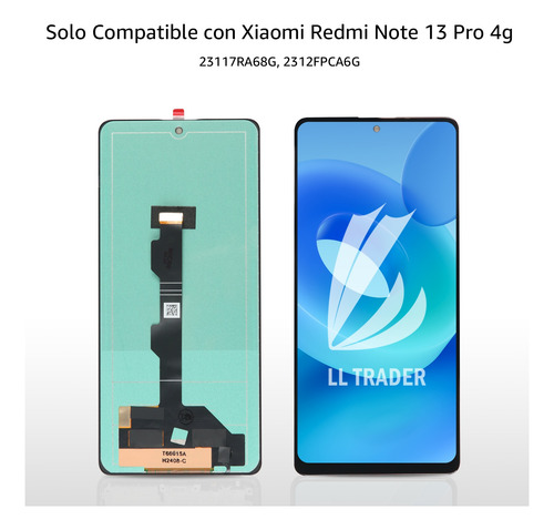 Pantalla Lcd Para Redmi Note 13 Pro 4g / Poco M6 Pro 4g