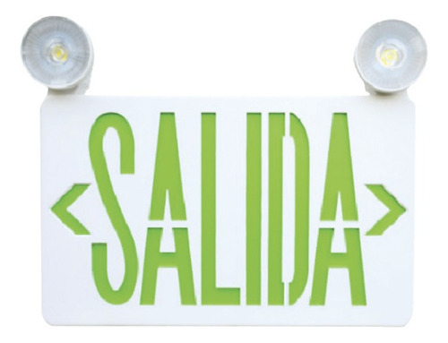 Lámpara de emergencia SFire SFKDC860 LED con batería recargable 127V blanca