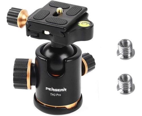 Cabezal Profesional Para Tripode | Pergear Th3 Pro / Negro